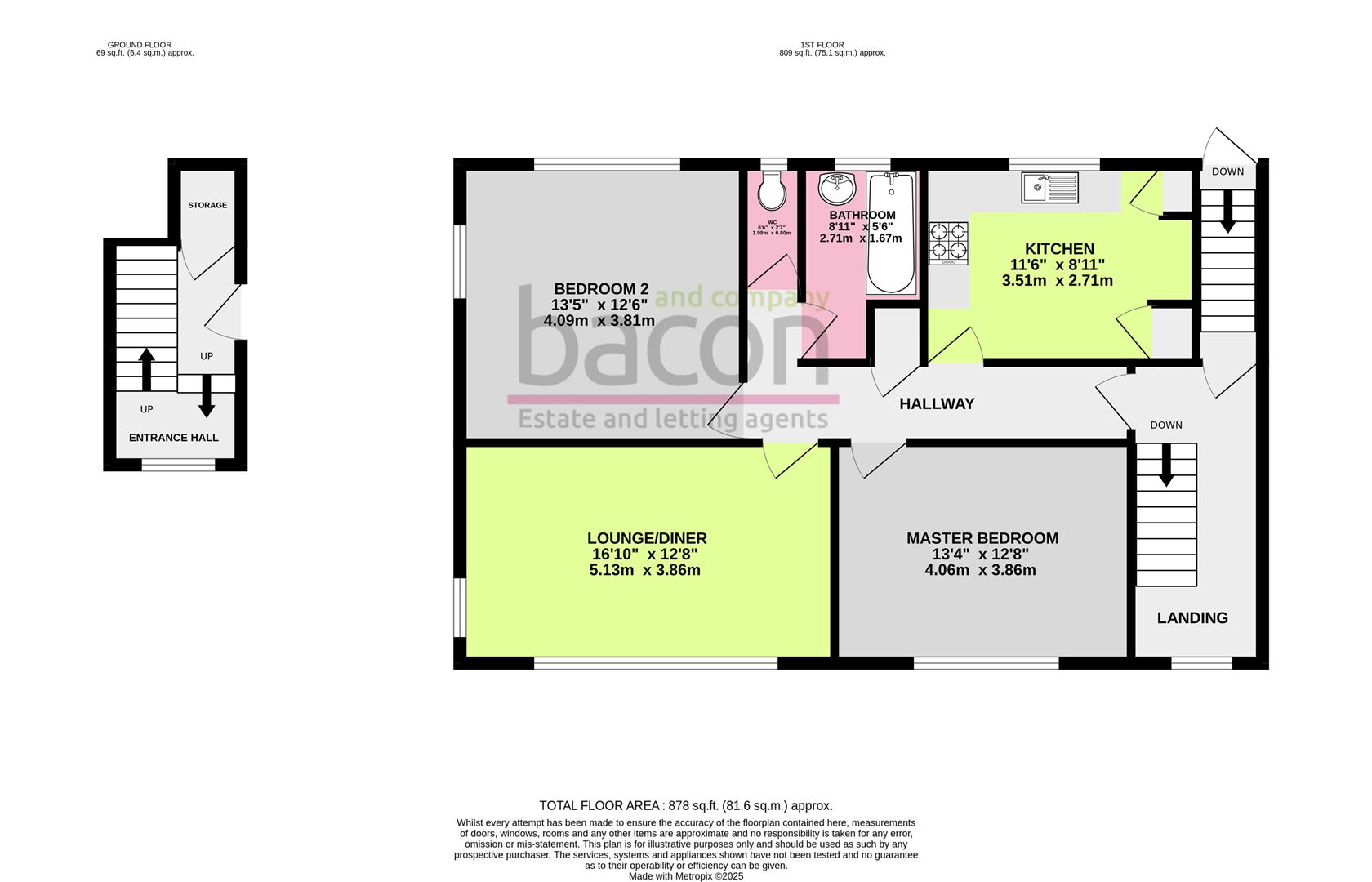 Floor Plan | Apartment | Georgia Avenue, Worthing | For Sale